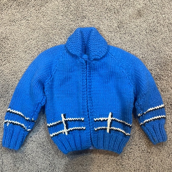 Handmade cowl necklace sweater - Picture 2 of 8